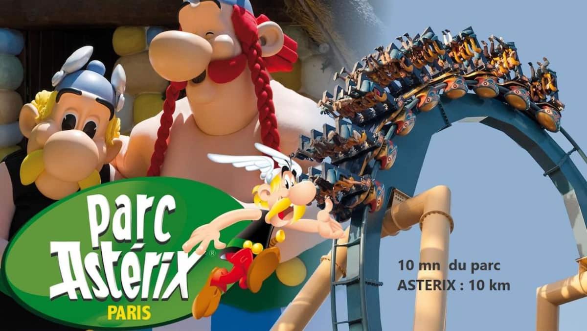 Willa Maison Proche De Paris#Asterix# Stade De France# Rcg Aeroport Survilliers Zewnętrze zdjęcie